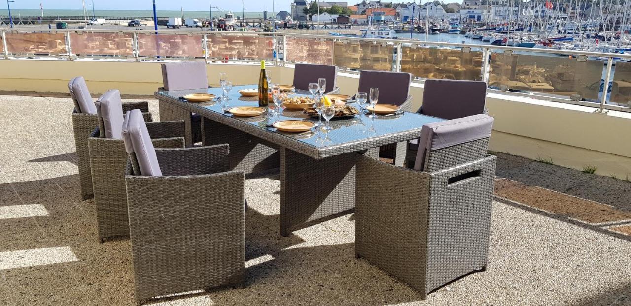 Appartement Vue Sur Mer Et Port Grandcamp-Maisy Exterior foto
